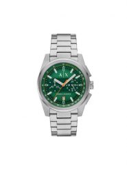 Armani Exchange Zegarek Parker Chronograph AX2862 Srebrny. Szare zegarki męskie Armani Exchange, srebrne. Za 759.99 zł.