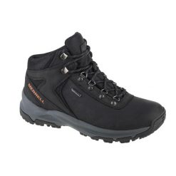 Buty Trekkingowe Męskie Merrell Erie Mid LTR Waterproof. Czarne buty zimowe męskie Merrell, bez wzorów, sportowe, bez obcasa, bez zapięcia. Za 699.99 zł.