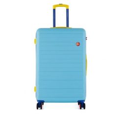 Walizka duża Semi Line. Niebieskie walizki męskie Semi-line, bez wzorów, duże. Za 289.99 zł.