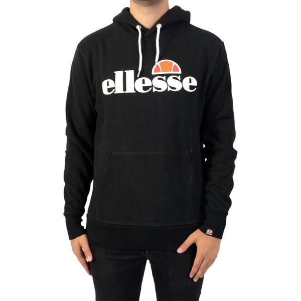 Bluza dresowa męska Ellesse Gottero. Czarne bluzy nierozpinane męskie Ellesse, m, bez wzorów, z bawełny, casualowe, bez ramiączek, bez kaptura. Za 288.00 zł.