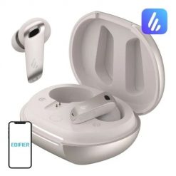 Słuchawki TWS Edifier NeoBuds Plus, ANC (perłowe). Białe słuchawki bluetooth EDIFIER. Za 533.99 zł.