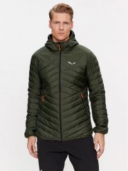 Salewa Kurtka puchowa Brenta RDS 27883 Zielony Regular Fit. Zielone kurtki outdoor męskie Salewa, m, bez wzorów, z puchu, bez kaptura, outdoorowe. Za 893.99 zł.