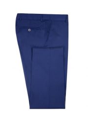 Spodnie męskie garniturowe granatowe PLM-6X-075-G. Eleganckie spodnie męskie Pako Lorente, bez wzorów, z wełny, eleganckie. Za 99.99 zł.