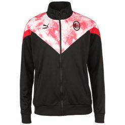 Kurtka dresowa Puma Acm Iconic Mcs Mesh Track. Czarne kurtki męskie Puma, l, bez wzorów, z dresówki, sportowe, bez ramiączek, bez kaptura. W wyprzedaży za 281.45 zł.