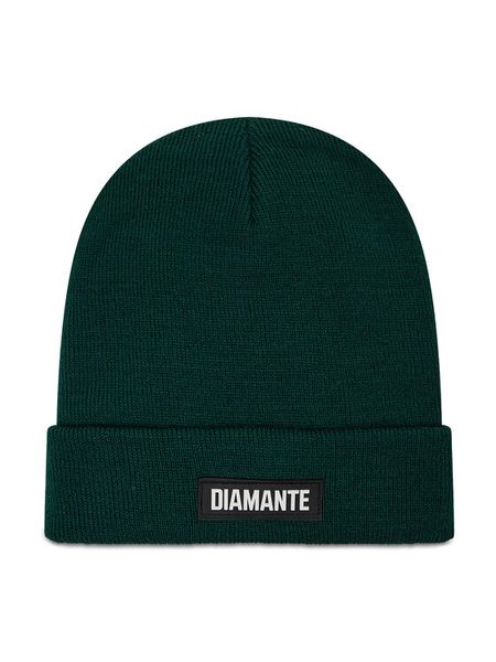 Diamante Wear Czapka 5553 Zielony. Zielone czapki męskie Diamante Wear, na zimę, bez wzorów, z materiału. Za 69.99 zł.