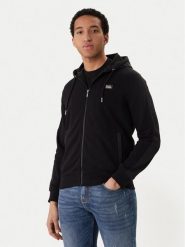 KARL LAGERFELD Bluza 705005 562900 Czarny Regular Fit. Czarne bluzy rozpinane męskie KARL LAGERFELD, m, bez wzorów, z bawełny, bez ramiączek, bez kaptura. Za 1,079.00 zł.