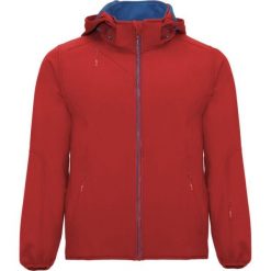 Męska Kurtka Soft Shell Siberia. Czerwone kurtki męskie ROLY, m, bez wzorów, sportowe, bez ramiączek, bez kaptura. Za 185.99 zł.