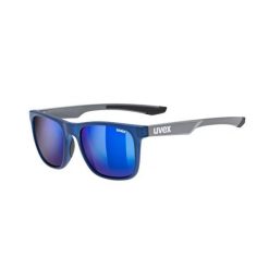 Okulary przeciwsłoneczne Uvex lgl 42. Fioletowe okulary przeciwsłoneczne męskie Uvex, bez wzorów, sportowe. Za 219.90 zł.