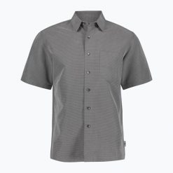 Koszula męska Royal Robbins Mojave Pucker Dry. Szare koszule męskie ROYAL ROBBINS, m, bez wzorów, bez kołnierzyka, bez ramiączek. Za 179.99 zł.