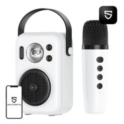 Głośnik bezprzewodowy Soundpeats Hi-sing z mikrofonem (biały). Białe głośniki przenośne SoundPeats. Za 125.00 zł.