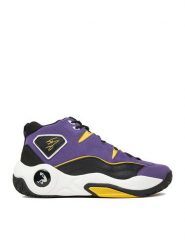 Shaq Sneakersy EO-H.O.F AQ95027M-UZ Fioletowy. Fioletowe buty sportowe na co dzień męskie Shaq, m, bez wzorów, ze skóry, bez ramiączek, bez kaptura. Za 239.99 zł.