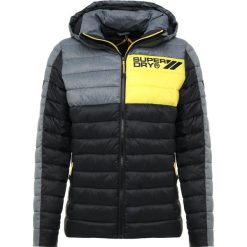 Superdry COLOUR BLOX FUJI Kurtka przejściowa black/grey marl. Kurtki męskie marki Superdry. Za 559.00 zł.