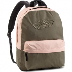 Plecak VANS - Realm Backpack VN0A3UI6UOT Dusty Olive/Rose Cloud. Czerwone plecaki męskie Vans, z materiału. W wyprzedaży za 129.00 zł.
