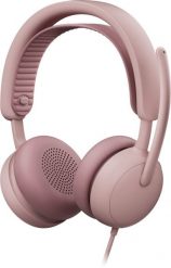 Logitech 981-001616 słuchawki/zestaw słuchawkowy Przewodowa Opaska na głowę Połączenia/muzyka USB Type-C / USB Type-A Różowy. Czerwone zestawy słuchawkowe LOGITECH. Za 731.99 zł.