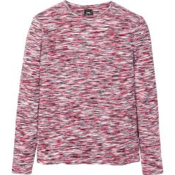 Shirt z długim rękawem melanżowy bonprix czerwony melanż. Koszulki męskie z długim rękawem bonprix. Za 49.99 zł.