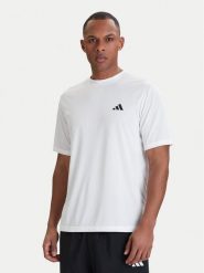 Adidas Koszulka techniczna Workout Essentials Base KD5453 Biały Regular Fit. Białe t-shirty sportowe męskie ADIDAS, m, bez wzorów, z syntetyku, sportowe, bez ramiączek. Za 99.99 zł.