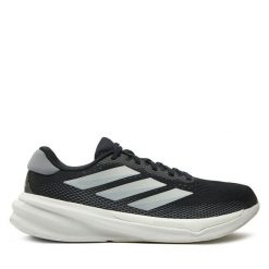 Buty do biegania adidas. Czarne buty do biegania męskie ADIDAS, bez wzorów, bez zapięcia, do biegania. Za 359.99 zł.