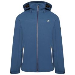 Kurtka Przeciwdeszczowa Męska Switch Out. Niebieskie kurtki męskie Dare 2B, m, bez wzorów, sportowe, bez ramiączek, bez kaptura. Za 138.99 zł.