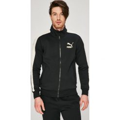 Puma - Bluza. Czarne bluzy rozpinane męskie Puma, m, bez wzorów, z bawełny, bez ramiączek, bez kaptura. W wyprzedaży za 199.90 zł.