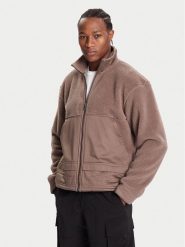 Adidas Polar Premium Essentials JW3510 Brązowy Loose Fit. Brązowe bluzy z polaru męskie ADIDAS, l, bez wzorów, z polaru, bez ramiączek, bez kaptura. Za 339.99 zł.