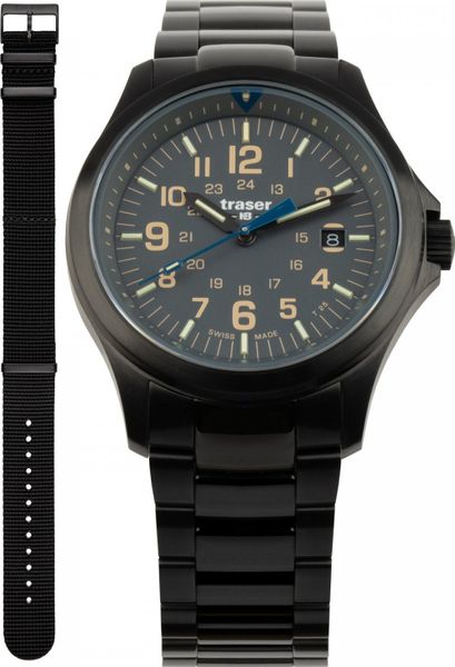 Zegarek Traser Zegarek męski Traser TS-111073 czarny. Czarne zegarki męskie Traser. Za 2,690.00 zł.