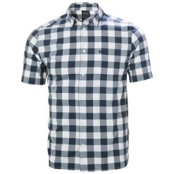 Koszula Helly Hansen Fjord Qd 2.0. Niebieskie koszule męskie Helly Hansen, m, bez wzorów, bez kołnierzyka, bez ramiączek. Za 323.00 zł.