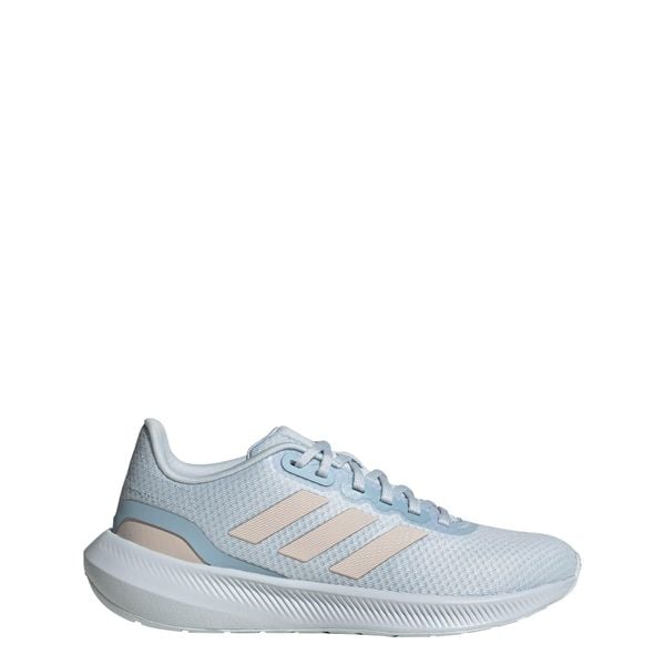 Buty Runfalcon 3.0. Fioletowe buty do biegania męskie ADIDAS, bez wzorów, z materiału, bez zapięcia, do biegania. W wyprzedaży za 223.20 zł.