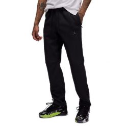 Spodnie męskie Air Jordan Sport Hoop Fleece Dri-FIT FV8604-010. Czarne długie spodnie sportowe męskie Jordan, bez wzorów, z dresówki, do koszykówki, dri-fit (nike). Za 458.85 zł.