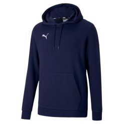 Bluza treningowa męska Puma teamGOAL 23 Causals Hoody. Niebieskie bluzy nierozpinane męskie Puma, m, bez wzorów, sportowe, bez ramiączek, bez kaptura. Za 129.00 zł.