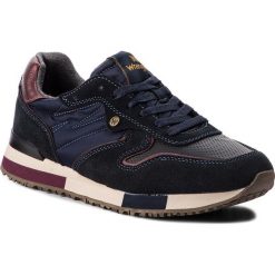 Sneakersy WRANGLER - Forest Suede WM182115 Navy 16. Buty sportowe na co dzień męskie marki Wrangler. W wyprzedaży za 249.00 zł.