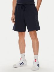 Adidas Szorty sportowe ALL SZN Fleece Graphic IW1195 Niebieski Regular Fit. Niebieskie szorty sportowe męskie ADIDAS, bez wzorów, z bawełny, sportowe. Za 199.99 zł.