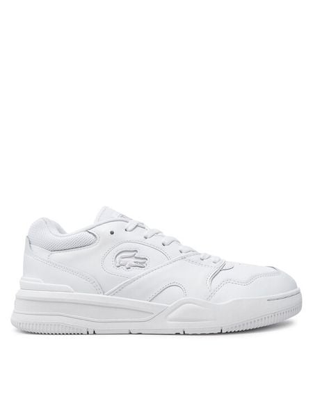 Lacoste Sneakersy 7-48SMA0025 Biały. Białe buty sportowe na co dzień męskie Lacoste, m, bez wzorów, ze skóry, bez ramiączek, bez kaptura. Za 539.99 zł.