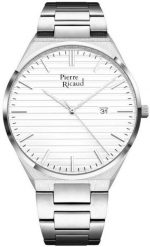 Zegarek męski Pierre Ricaud P91025.5113Q srebrny. Szare zegarki męskie Pierre Ricaud, srebrne. Za 425.00 zł.