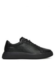 Calvin Klein Sneakersy Chunky Low Top Lace Up Mono HM0HM01970 Czarny. Czarne buty sportowe na co dzień męskie Calvin Klein, m, bez wzorów, ze skóry, bez ramiączek, bez kaptura. Za 519.99 zł.