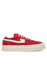 S.W.C Stepney Workers Club Sneakersy Dellow S-Strike Cup YA25412 Czerwony. Czerwone buty sportowe na co dzień męskie S.W.C Stepney Workers Club, m, bez wzorów, z materiału, bez ramiączek, bez kaptura. Za 289.99 zł.