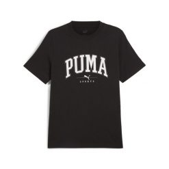 Męska koszulka PUMA SQUAD PUMA Black. Czarne t-shirty sportowe męskie Puma, m, bez wzorów, sportowe, bez ramiączek. Za 89.99 zł.