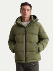 Marc O'Polo Kurtka puchowa 429 0960 70266 Zielony Regular Fit. Zielone kurtki męskie Marc O'Polo, l, bez wzorów, z puchu, bez ramiączek, bez kaptura. Za 939.99 zł.