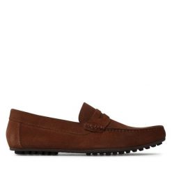 Mokasyny Filipe. Brązowe mokasyny męskie Filipe, bez zapięcia. Za 229.99 zł.