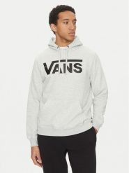 Vans Bluza Classic III VN000HNX Szary Regular Fit. Szare bluzy nierozpinane męskie Vans, m, bez wzorów, z bawełny, bez ramiączek, bez kaptura. Za 219.99 zł.