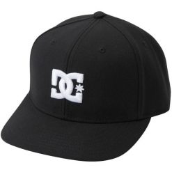 Czapka DC Shoes Empire Snapback Cap, Dla obu płci. Czarne czapki męskie DC Shoes, bez wzorów, z poliesteru. Za 190.00 zł.