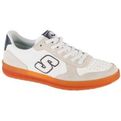 Buty sportowe Sneakersy męskie, New Wave Cup - Calven. Białe buty sportowe na co dzień męskie Skechers, m, bez wzorów, sportowe, bez ramiączek, bez kaptura, trekkingowe. Za 299.99 zł.