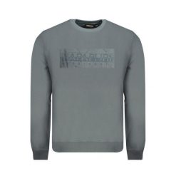 Bluza męska Napapijri B-Albula C. Szare bluzy nierozpinane męskie Napapijri, m, bez wzorów, bez ramiączek, bez kaptura. Za 279.99 zł.