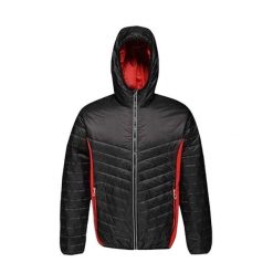 Kurtka Ocieplana Męska Lake Placid. Czarne kurtki męskie Regatta, m, bez wzorów, z puchu, sportowe, bez ramiączek, bez kaptura. Za 183.99 zł.