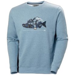 Bawełniana bluza z kapturem Helly Hansen f2f organic. Niebieskie bluzy z kapturem męskie Helly Hansen, m, bez wzorów, z bawełny, z kapturem. Za 309.50 zł.