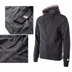 Bluza dresowa dla mężczyzn Hi-tec Sabarin. Czarne bluzy nierozpinane męskie Hi-tec, m, bez wzorów, z dresówki, sportowe, bez ramiączek, bez kaptura. W wyprzedaży za 174.90 zł.