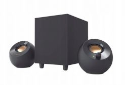 Głośniki komputerowe Creative Głośniki komputerowe Creative Pebble Plus 2.1 USB Czarne. Zestawy głośników CREATIVE. Za 373.98 zł.