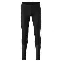 Legginsy Gonso Essential Softshell. Czarne legginsy męskie Gonso, m, bez wzorów, z softshellu, rowerowe. Za 634.00 zł.