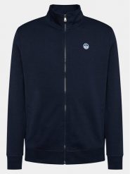 North Sails Bluza Basic 691221 Granatowy Regular Fit. Niebieskie bluzy rozpinane męskie North Sails, m, bez wzorów, z bawełny, bez ramiączek, bez kaptura. Za 469.99 zł.
