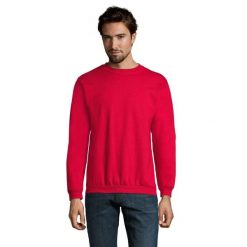 Męska Bluza Z Okrągłym Dekoltem Spider. Czerwone bluzy nierozpinane męskie SOL'S, m, bez wzorów, bez ramiączek, bez kaptura. Za 69.99 zł.