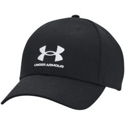 1381645 Czapka Z Daszkiem. Czarne czapki męskie Under Armour, bez wzorów. Za 142.99 zł.